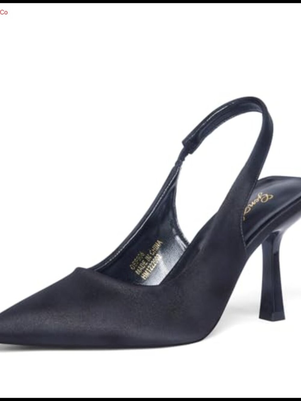Satin Slingback Kitten Heel Pointed Toe Pumps Wedding Party Dress Shoes